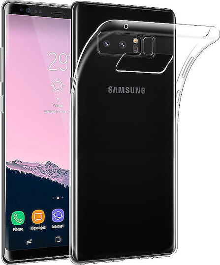 TPU Back Cover Σιλικόνης 0.3mm Διάφανο (Galaxy Note 8)