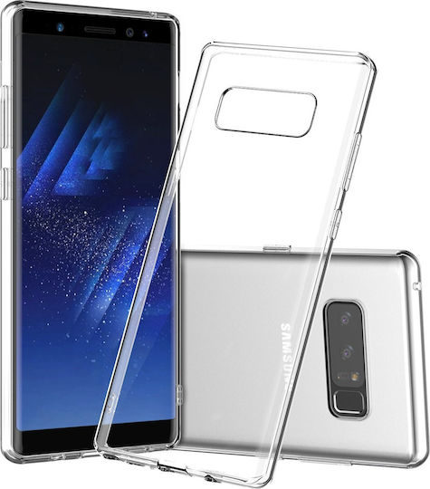 TPU Back Cover Σιλικόνης 0.3mm Διάφανο (Galaxy Note 8)