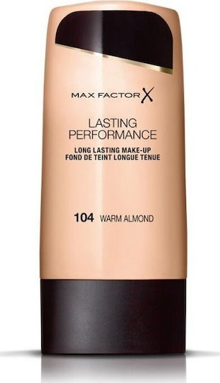 Max Factor Lasting Performance Liquid Make Up 104 Warm Almond 35ml