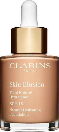 Clarins Skin Illusion Natural Hydrating Foundation SPF15 30ml