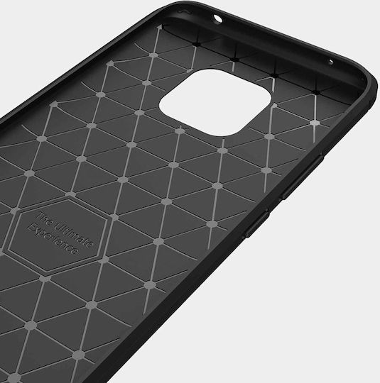 Hurtel Back Cover Σιλικόνης Μαύρο (Huawei Mate 20 Pro)