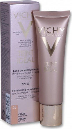 Vichy Teint Ideal Creme Liquid Make Up SPF20 35 Beige Dore 30ml