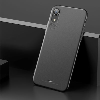 Plastic Back Cover Black (iPhone XR)