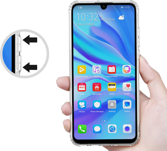 Nillkin Nature Задна корица Силикон Прозрачен (Huawei P30 Lite)