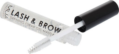 MUA Lash & Brow Clear Mascara für Natürliches Finish Transparent 9ml