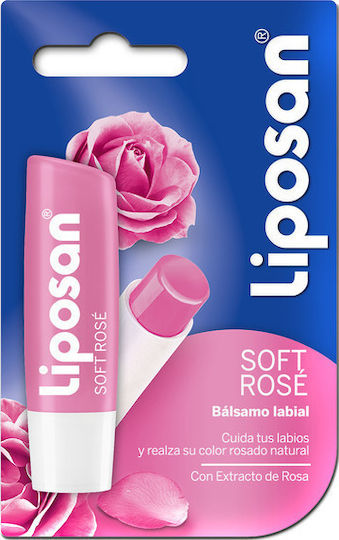 Liposan Fruity Shine Lip Balm Soft Rose 4.8gr