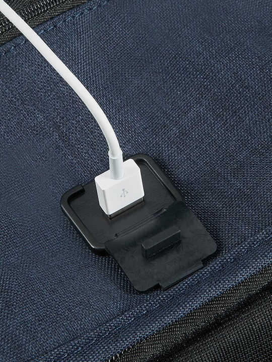 Samsonite Securipak Rucksack Für Laptop 15.6 Mit USB-Anschluss Eclipse Blau