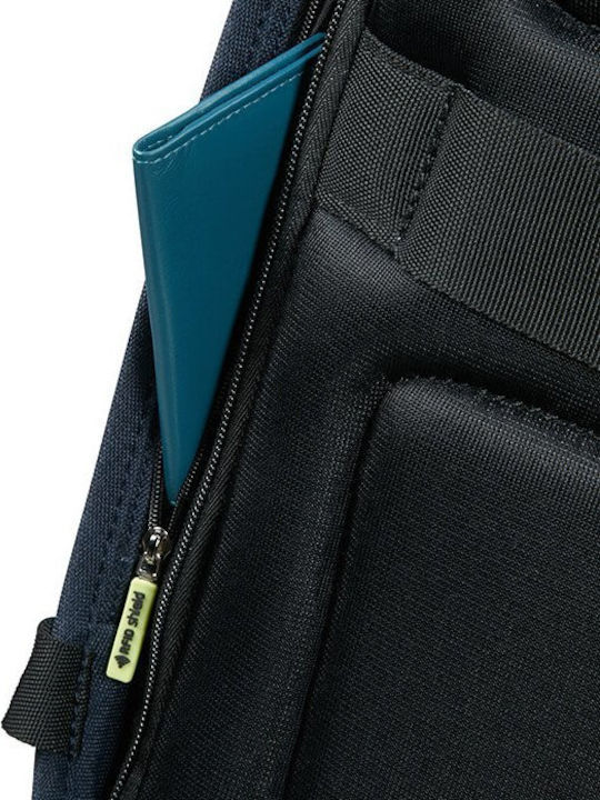 Samsonite Securipak Rucksack Für Laptop 15.6 Mit USB-Anschluss Eclipse Blau