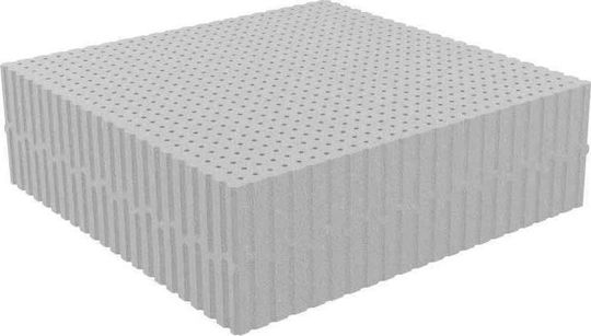 Dunlopillo Saltea Pentru Patut Plain Gray Baby cu Latex 64cmx126cmx12cm