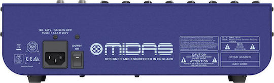 Midas DM-12 Αναλογική Κονσόλα 12 Καναλιών / 10 Εισόδους XLR
