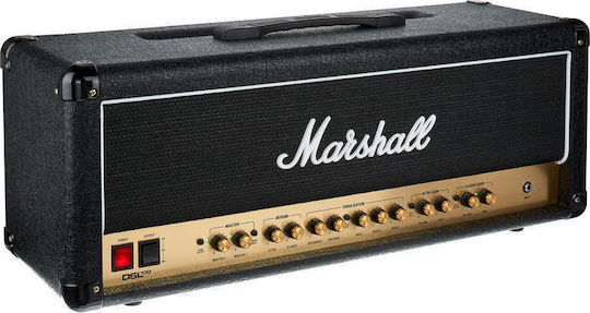 Marshall Λαμπάτη Κεφαλή Ηλεκτρικής Κιθάρας 100W Μαύρη
