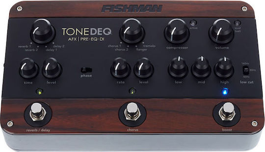 Fishman ToneDEQ Preamp EQ Pedale Equalizer Elektroakustische Instrumente