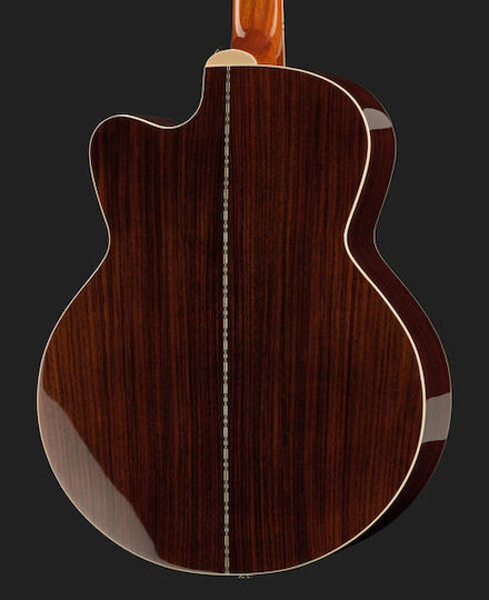 Guild Semi-Akustik Akustikgitarre F-150CE Jumbo Westerly Ausschnitt Natürlich