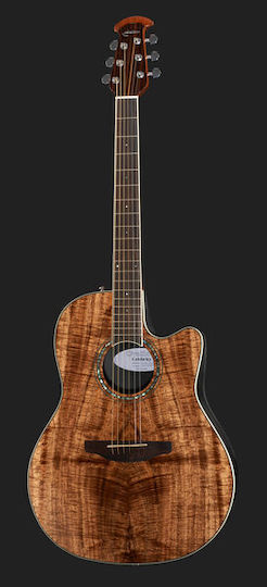 Ovation Semi-Acoustic Guitar Celebrity Standard Plus Koa Cutaway Natural