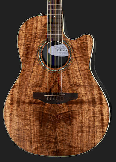 Ovation Ηλεκτροακουστική Κιθάρα Celebrity Standard Plus Koa Cutaway Natural