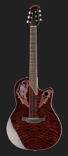 Ovation Ηλεκτροακουστική Κιθάρα Celebrity Elite CE48P-TGE Cutaway Sunburst