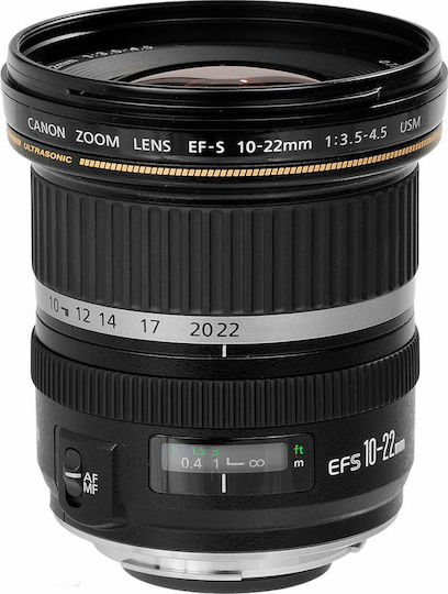 Canon Crop Camera Lens 10-22mm USM Wide Angle Zoom for