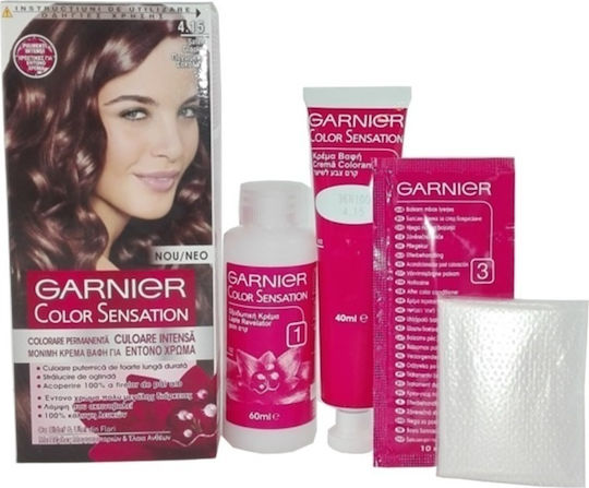 Garnier Color Sensation Βαφή Μαλλιών 4.15 Παγωμένο Σοκολατί 110ml