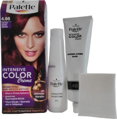 Schwarzkopf Palette Intensive Color Creme Set Haarfarbe 4.66 Chestnut Bright Red 50ml