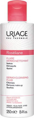 Uriage Roseliane Dermo-Cleansing Fluid Cleansing Emulsion for Sensitive Skin 250ml