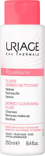 Uriage Roseliane Dermo-Cleansing Fluid Emulsion Cleansing Face & Eyes 250ml
