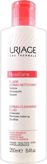 Uriage Roseliane Dermo-Cleansing Fluid Emulsion Cleansing Face & Eyes 250ml