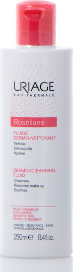 Uriage Roseliane Dermo-Cleansing Fluid Emulsion Cleansing Face & Eyes 250ml