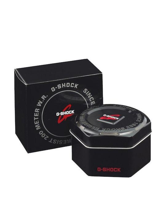 Casio G-shock Ρολόι Μπαταρίας με Καουτσούκ Λουράκι