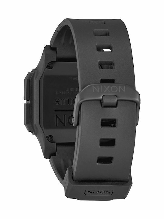 Nixon Regulus Ψηφιακό Ανδρικό Ρολόι 46mm Μπαταρίας με Μαύρο Καουτσούκ Λουράκι