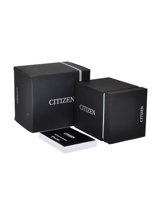 Citizen Promaster Eco - Drive Chronograph Watch with Metal Bracelet Silver