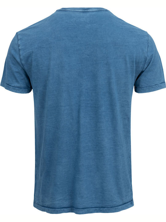 Ralph Lauren Herren T-Shirt Kurzarm Blau 710795137004