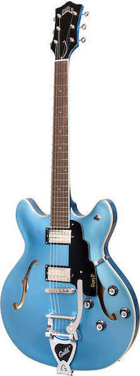 Guild Starfire I DC Chitară Electrică ES cu HH Configurație Doze Pelham Blue