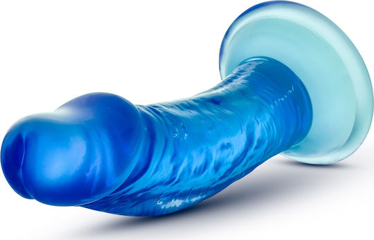 B Yours Sweet N' Small Ρεαλιστικό Dildo με Βεντούζα Μπλε 11cm