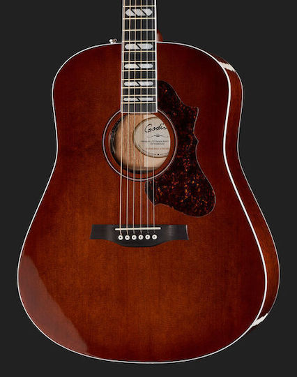 Godin Akustisch Gitarre Metropolis LTD Havana Burst HG Bersten