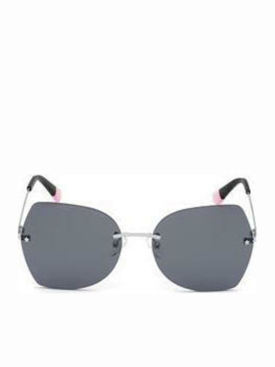 Victoria's Secret Women's Sunglasses with Silver Metal Frame VS0026 17A