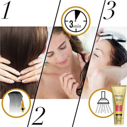 Pantene Pro-V 3 Minute Miracle Color Protect Conditioner Διατήρησης Χρώματος για Βαμμένα Μαλλιά 200ml