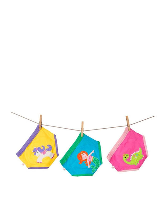 Zoocchini Fairy Tales Παιδικό Σετ με Βρακάκια Πολύχρωμα 3τμχ Zoocchini Fairy Tales Παιδικό Σετ με Βρακάκια Πολύχρωμα 3τμχ