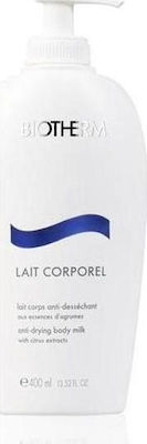 Biotherm Homme Lait Corporel Anti-drying Body Milk Moisturizing Lotion for Dry Skin 400ml