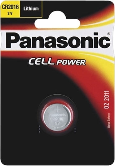 Panasonic Lithium Power Batterie für Uhren CR2016 3V 1Stück