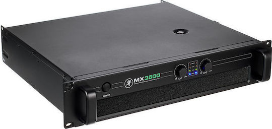 Mackie MX3500 PA Power Amplifier 2 Channels 1350W/4Ω 1000W/8Ω with Cooling System Black