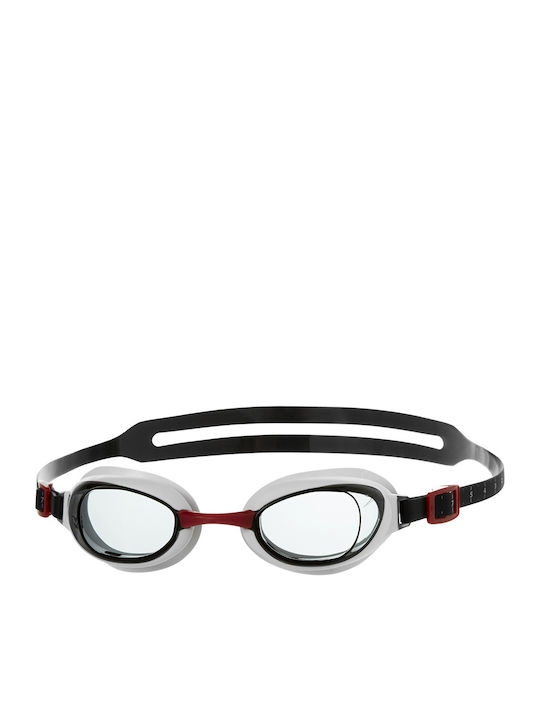 Speedo Aquapure Γυαλιά Κολύμβησης Ενηλίκων με Αντιθαμβωτικούς Φακούς Λευκά