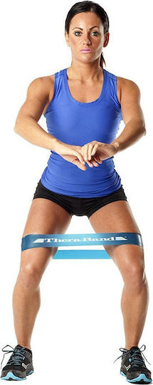 Thera-Band Mini Resistance Band Loop Very Hard Blue 0.205m