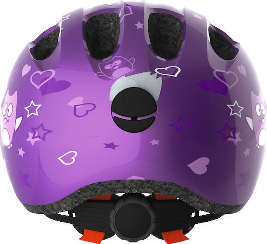 Abus Smiley 2.0 Cască pentru biciclete / trotinete pentru copii Orașului Purple Star