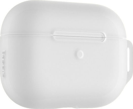 Baseus Let''s Go Husă în culoarea Alb pentru Apple AirPods Pro