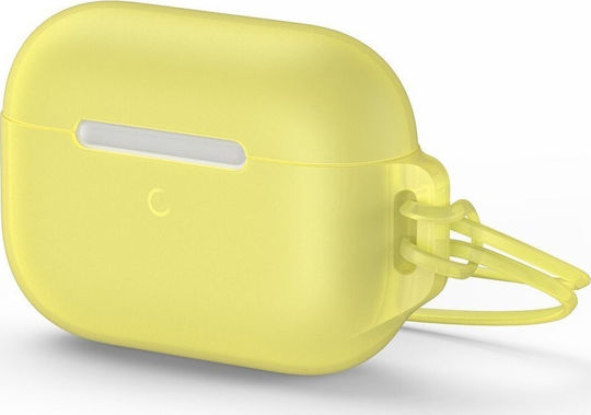 Baseus Let''s Go Θήκη Σιλικόνης σε Κίτρινο χρώμα για Apple AirPods Pro