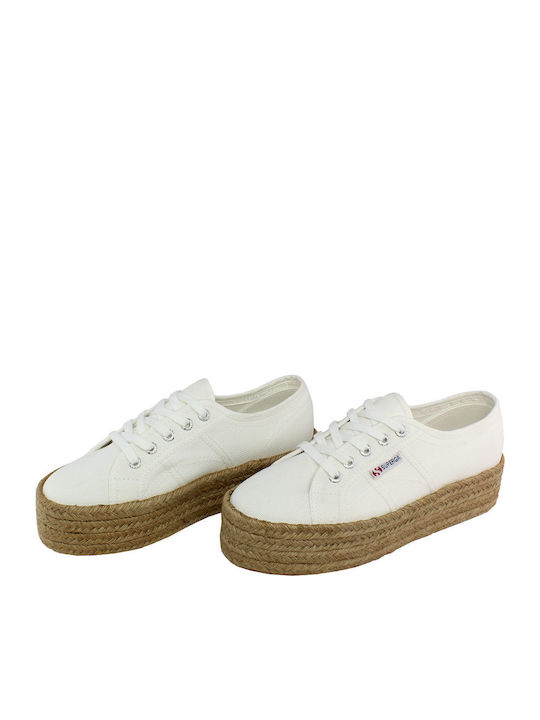 2790 Cotropew Women's Fabric Espadrilles White