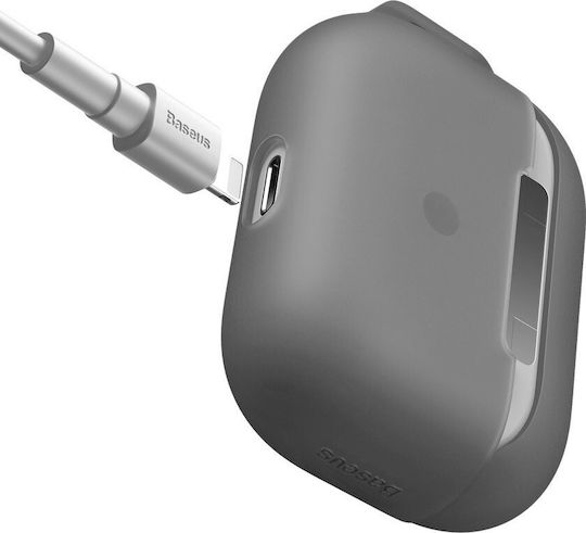 Baseus Let''s Go Θήκη Σιλικόνης σε Γκρι χρώμα για Apple AirPods Pro