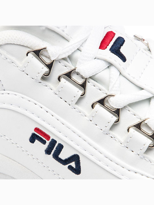 Low Strada Γυναικεία Chunky Sneakers Λευκά