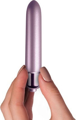 Rocks Off Touch Of Velvet Vibrator Bullet 9cm Soft Lilac