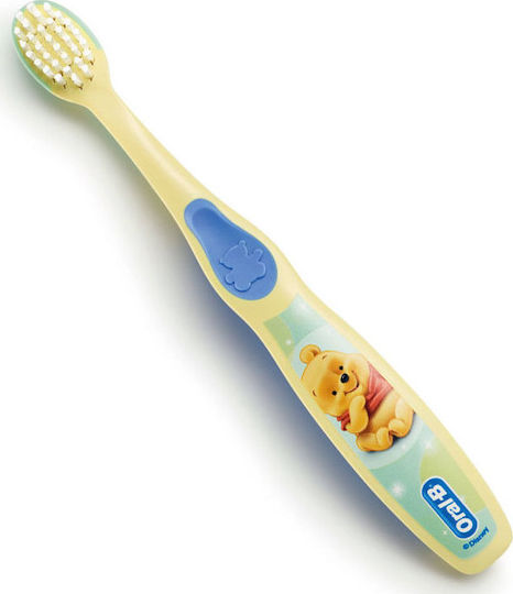 Oral-B Stages 1 Baby Toothbrush for 4m+ Pink / Cabbage / Yellow